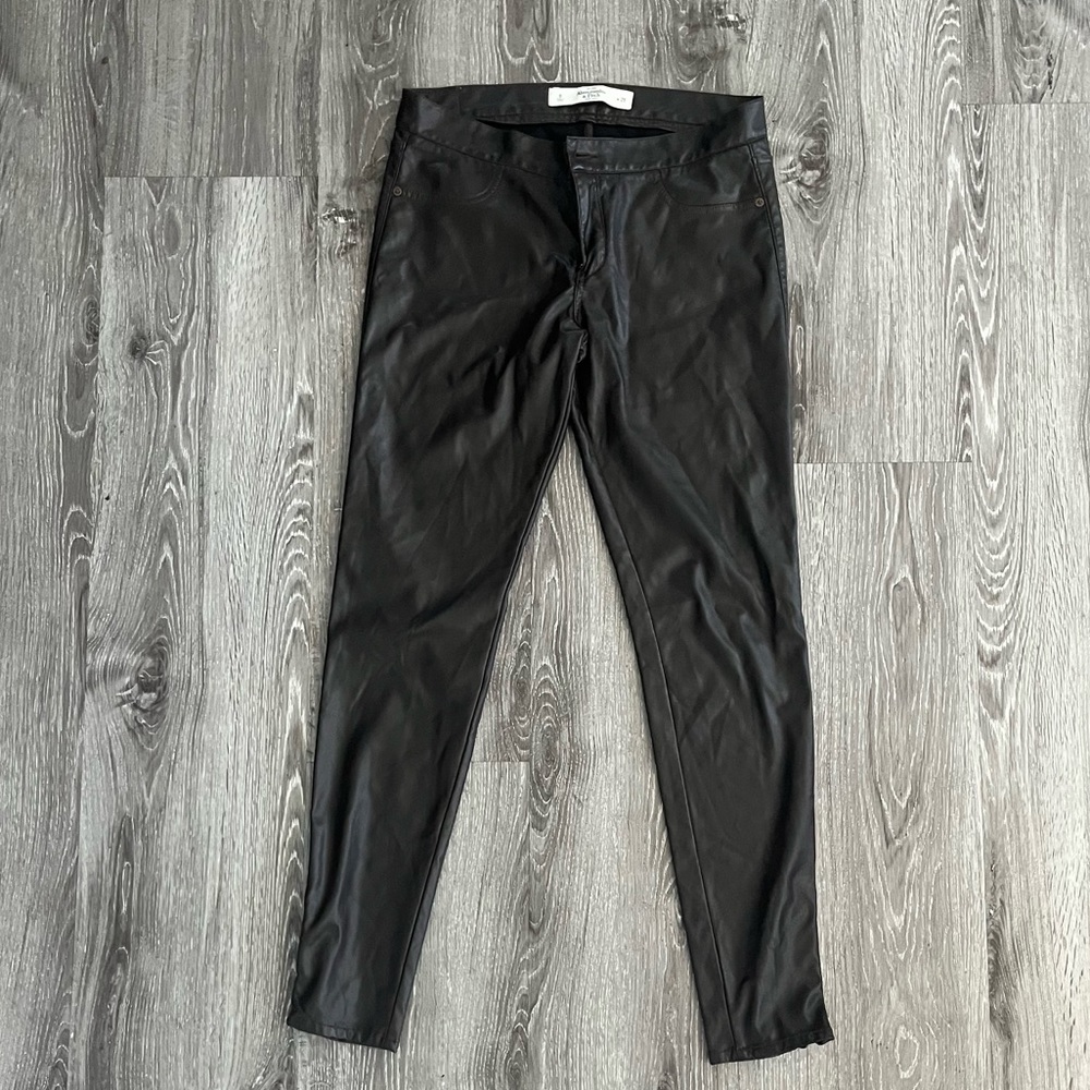 Abercrombie leather pants
